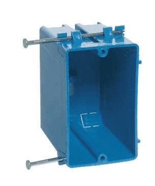 blue junction box switch|double sided junction box.